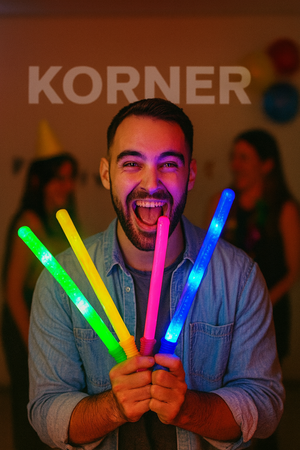 Barra Luminosa Tipo Espada LED – Juguete Luminoso para Fiestas, Eventos y Conciertos