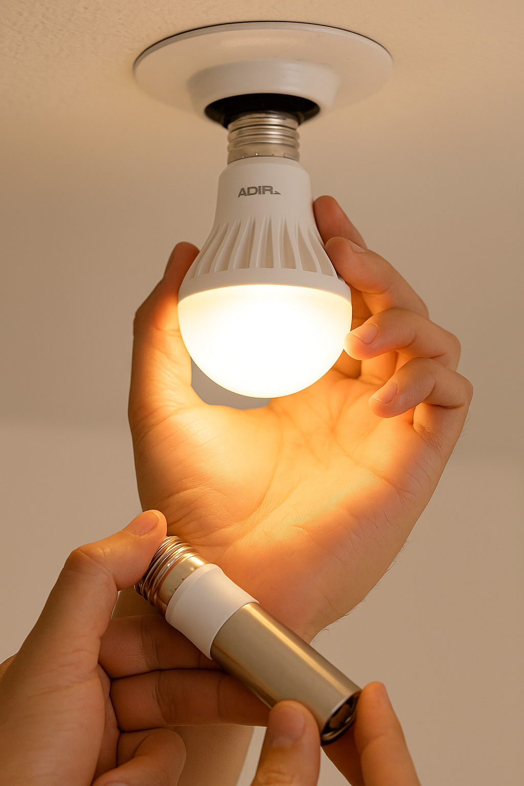 Foco LED Bulbo 5W Blanco AD-8580 Adir – Iluminación Eficiente