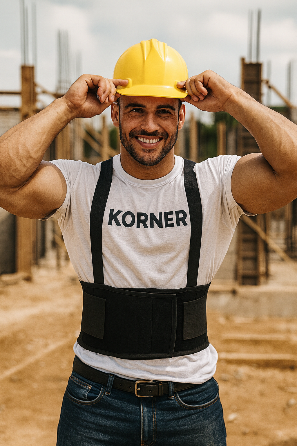 Faja Lumbar Económica Genérica Ajustable – Soporte y Protección