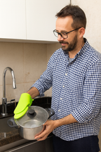 Manopla de Silicón Antideslizante 7482 Lion Tools – Resistente al Calor y Multiusos