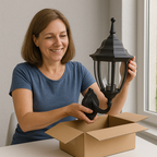 Farol de Pared Clásico Negro FU0672 Fulgore – Iluminación Elegante para-Exterior