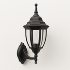 Farol de Pared Clásico Negro FU0672 Fulgore – Iluminación Elegante para-Exterior