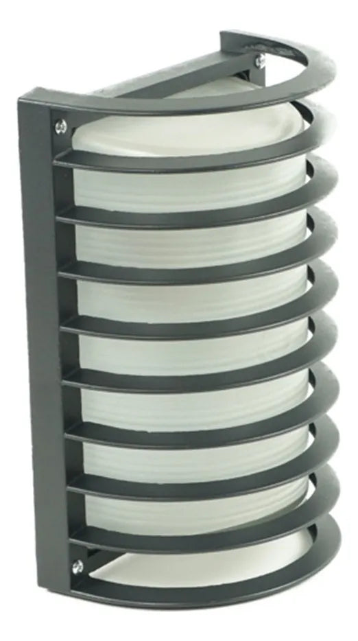 Lámpara Decorativa Semicurva Calgary Negro Adir 5252 – Moderna y Elegante para Interior y Exterior