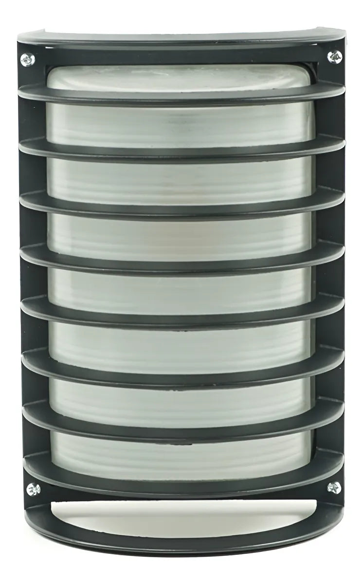 Lámpara Decorativa Semicurva Calgary Negro Adir 5252 – Moderna y Elegante para Interior y Exterior