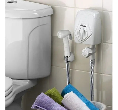 Calentador Ducha Higiénica Eléctrica Lorenzetti – Agua Caliente Instantánea y Segura