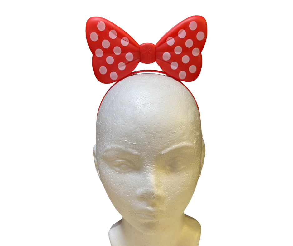 Diadema de Minnie con Luz LED – 12 pzs Accesorio Luminoso para Fiestas, Niñas y Disfraces Divertidos