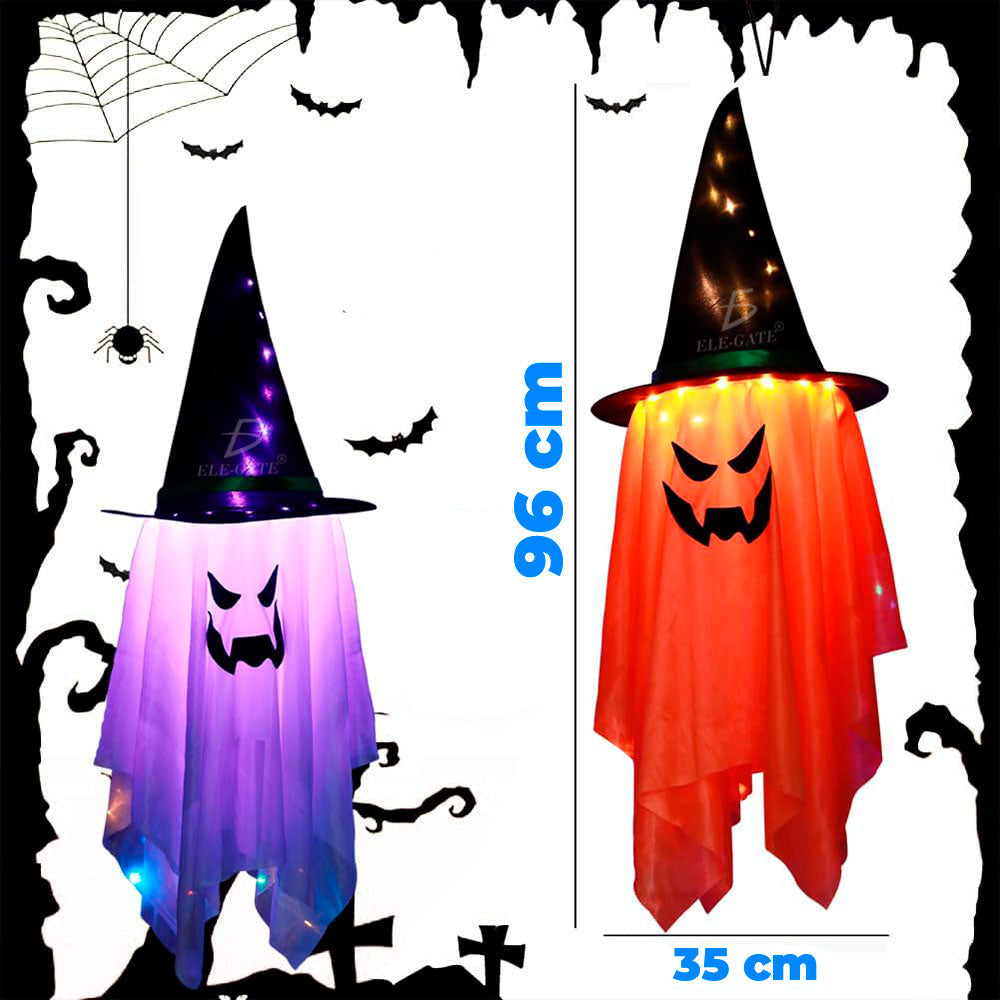 Luces LED de Calabaza Impermeables para Exterior – Decoración de Halloween al Aire Libre Espeluznante y Festiva