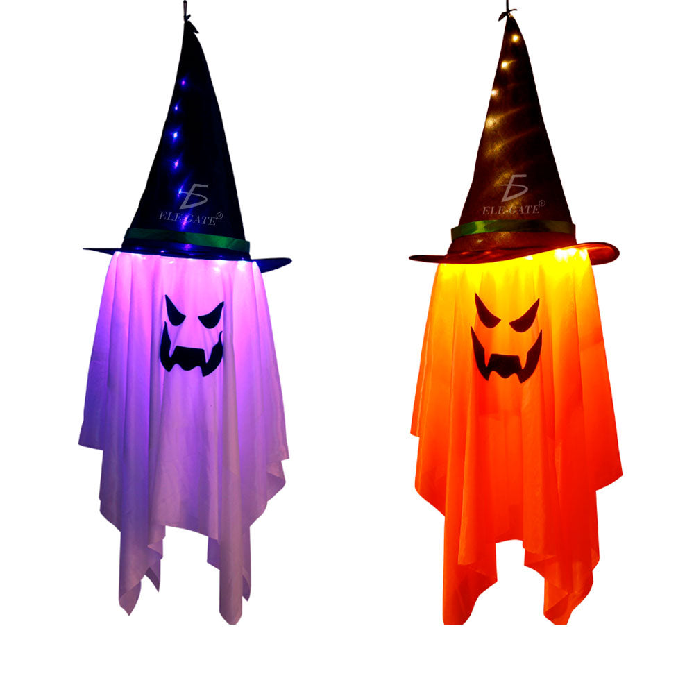 Luces LED de Calabaza Impermeables para Exterior – Decoración de Halloween al Aire Libre Espeluznante y Festiva