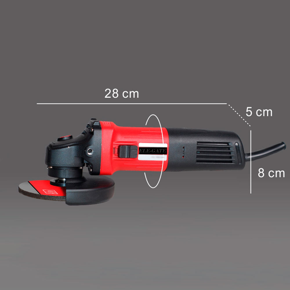 Esmeriladora y amoladora de alta potencia 4-1/2" – Herramienta eléctrica profesional para corte, desbaste y pulido (no incluye discos)