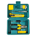 Kit de Herramientas 7 Piezas – Juego Completo para Reparaciones del Hogar con Estuche Compacto