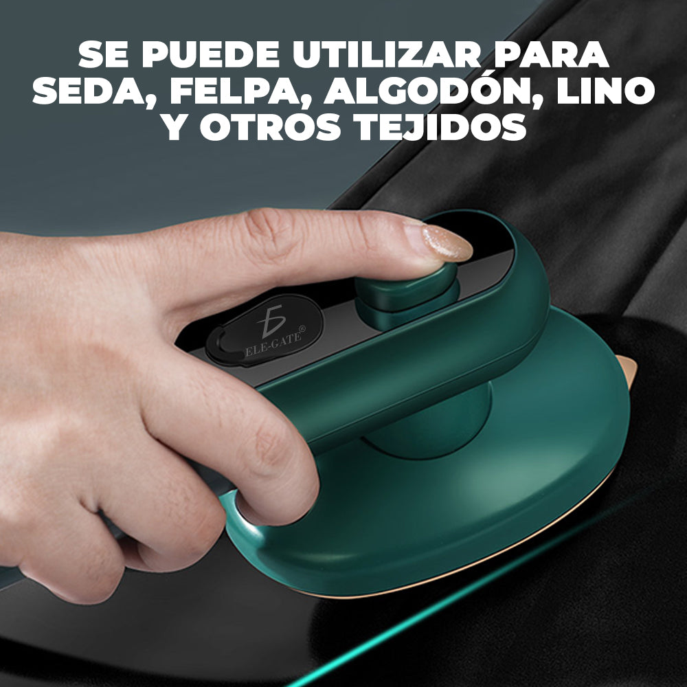 Mini plancha portátil 2 en 1 para seco y vapor – Máquina de planchar compacta ideal para viajes, ropa delicada y uso doméstico