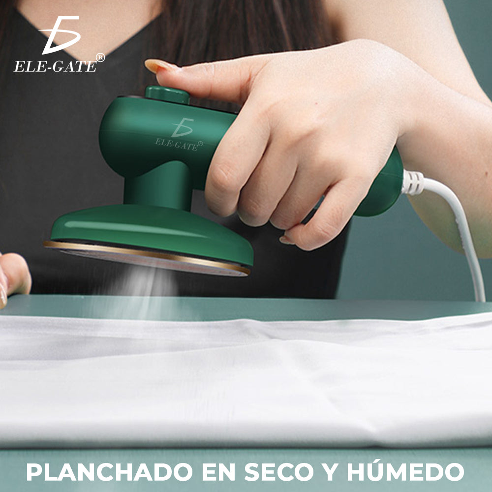Mini plancha portátil 2 en 1 para seco y vapor – Máquina de planchar compacta ideal para viajes, ropa delicada y uso doméstico