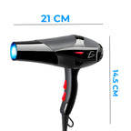 Secador de Aire Caliente Portátil – Potente, Silencioso y con Control de Temperatura