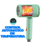 Secador de Pelo Profesional 1400W sin Escobillas – 3 Velocidades, 4 Temperaturas y Boquilla Magnética con Caja de Aromaterapia