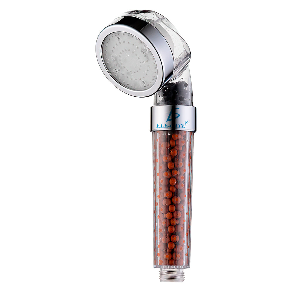Regadera de Baño con Luz LED RGB y Piedras Filtrantes – Ducha Purificadora y Relajante con Efecto Spa