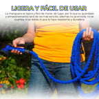 Manguera Flexible Expandible 7.5 Metros con Pistola de Riego – Ligera, Antidobleces y Cómoda de Usar