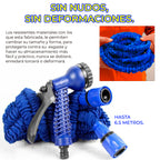 Manguera Flexible Expandible 7.5 Metros con Pistola de Riego – Ligera, Antidobleces y Cómoda de Usar
