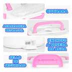 Lonchera Portátil Eléctrica para Calentar Comida – Doble Compartimento con Cable de Conexión 110V y 12V