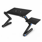 Mesa para Laptop reclinable y ergonómica – Base refrigerada 2 ventiladores + soporte para mouse