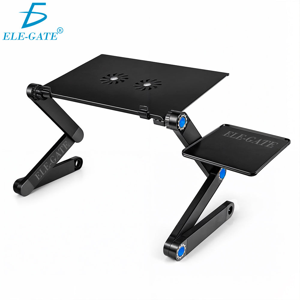 Mesa para Laptop reclinable y ergonómica – Base refrigerada 2 ventiladores + soporte para mouse