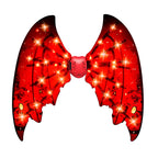 Alas de Maléfica con Movimiento, Luz RGB y Sonido Realista — Disfraz Interactivo de Fantasía para Niños y Adultos