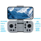 Mini Dron con Cámara Dual HD WiFi 4G y Control Remoto — Plegable, Estable y con Transmisión en Tiempo Real