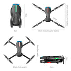 Mini Dron con Cámara Dual HD WiFi 4G y Control Remoto — Plegable, Estable y con Transmisión en Tiempo Real