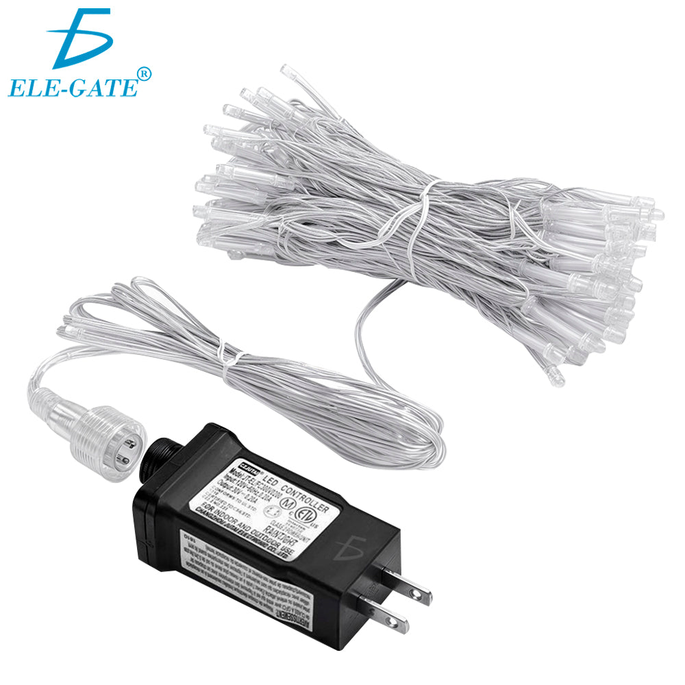 Cascada de Luz LED 4 Metros RGB Impermeable | Luces Decorativas Multicolor para Interior y Exterior