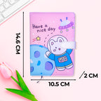 Cuaderno Kawaii 100 Hojas con Pasta Acolchonada y Cierre Magnético – Diseño Tierno y Suave para Notas o Diario