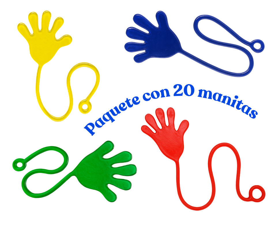 Manita Pegajosa Extensible – Juguete Divertido y Estirable para Niños, Fiestas y Sorpresas