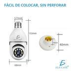 Cámara de Seguridad Inalámbrica 720p con WiFi y Alarma – Visión Nocturna, Detección de Movimiento y Audio Bidireccional