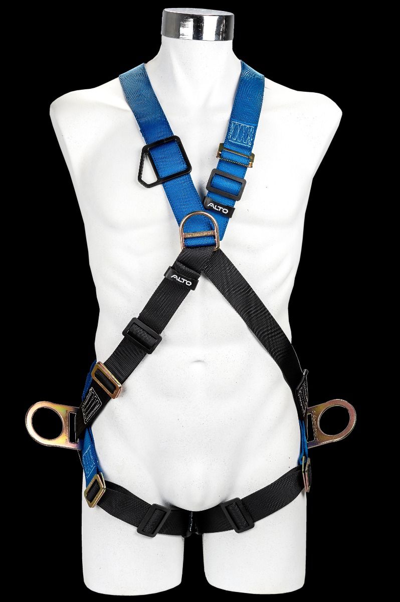 Arnés multipropósitos de posicionamiento 4 anillos A6P-STD – Alto Altura Segura | Sujeción, ascenso/descenso y trabajo en altura