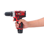 Taladro Inalámbrico Adir 11573 12V – Atornillador Recargable con 2 Velocidades, Batería y Maletín Profesional