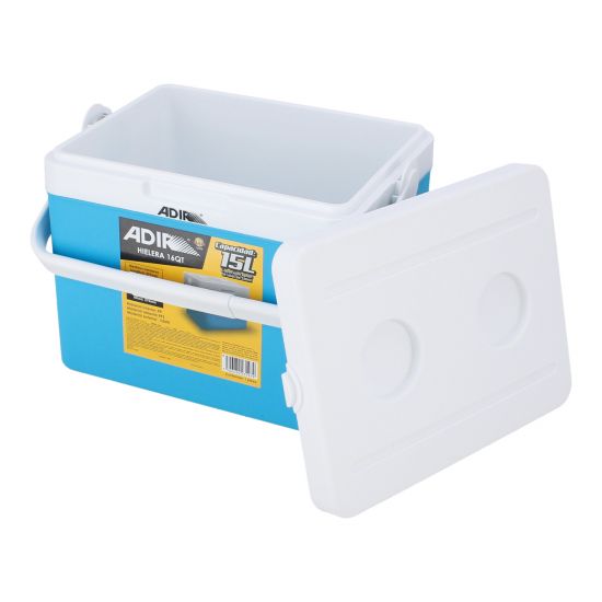 Hielera Portátil 15 Litros 16QT Adir 12115 – Conserva Bebidas y Alimentos Fríos