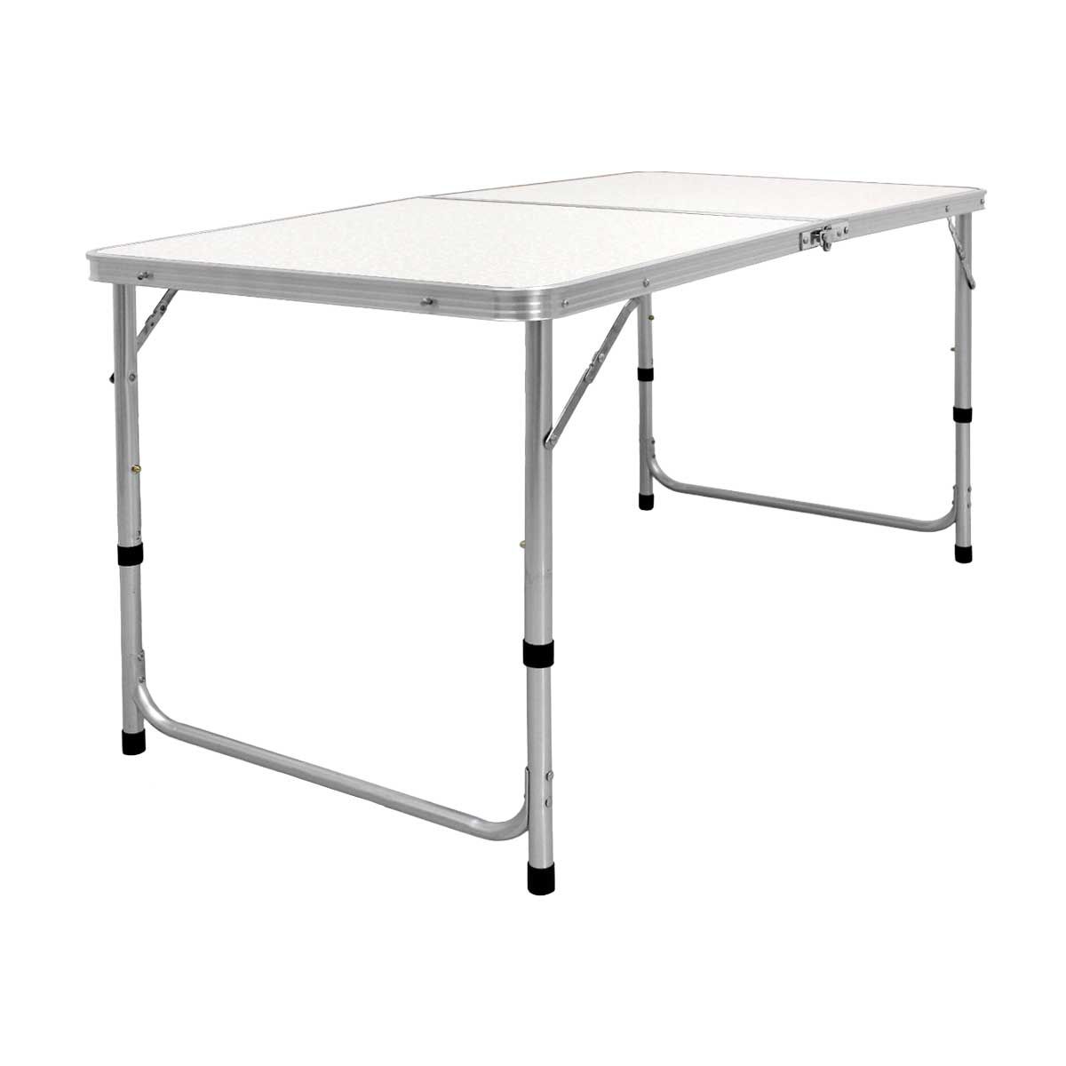 Mesa Plegable 120 cm con 4 Bancos Deco Hogar 12139 – Práctica, Portátil y Resistente