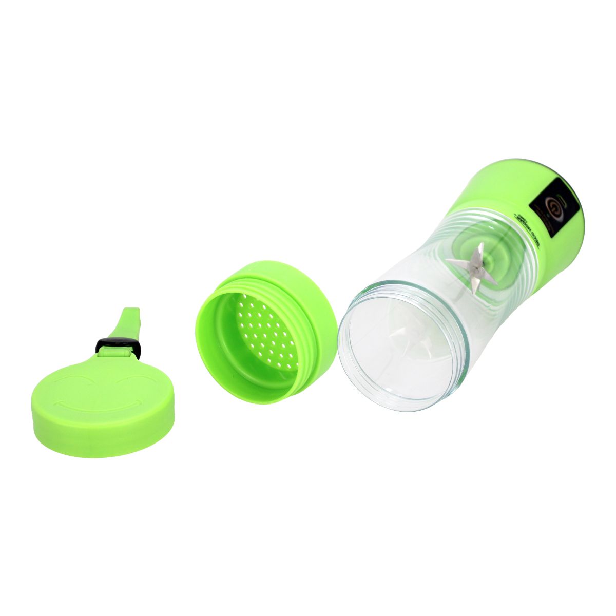 Licuadora Portátil Recargable Verde – Deco Hogar 12802
