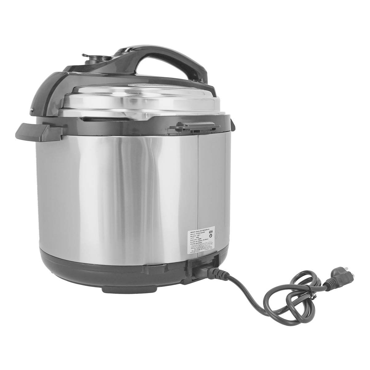 Multi-Olla de Presión 6 L Silver Master – 9 Funciones Automáticas