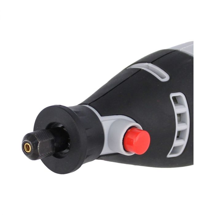 Mototool 140W Adir 13402 con Soporte Telescópico y 40 Accesorios – Herramienta Multifunción para Tallado y Pulido