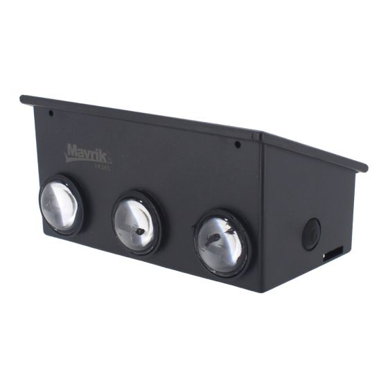 Luminario LED solar de luz cálida Mavrik 14345 – Foco decorativo exterior con 6 LEDs, panel solar integrado y sensor automático