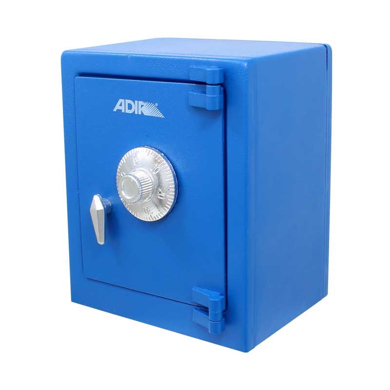 Mini Caja Fuerte Adir 1957 – Alcancía Metálica con Combinación para Ahorro y Seguridad en Hogar u Oficina