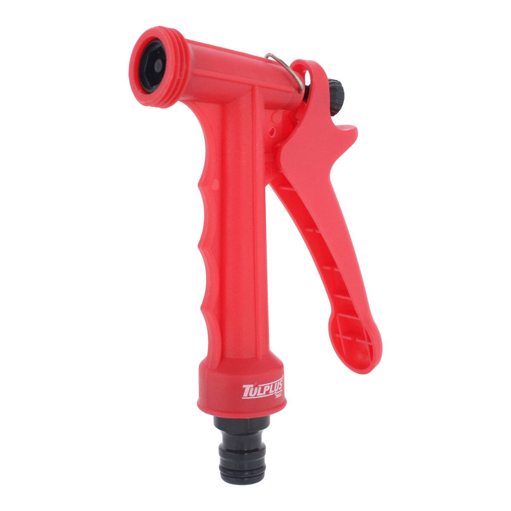 Pistola Tulplus 3802 de ABS para Manguera 5" (128 mm) – Boquilla Ajustable de Alta Resistencia para Riego y Limpieza