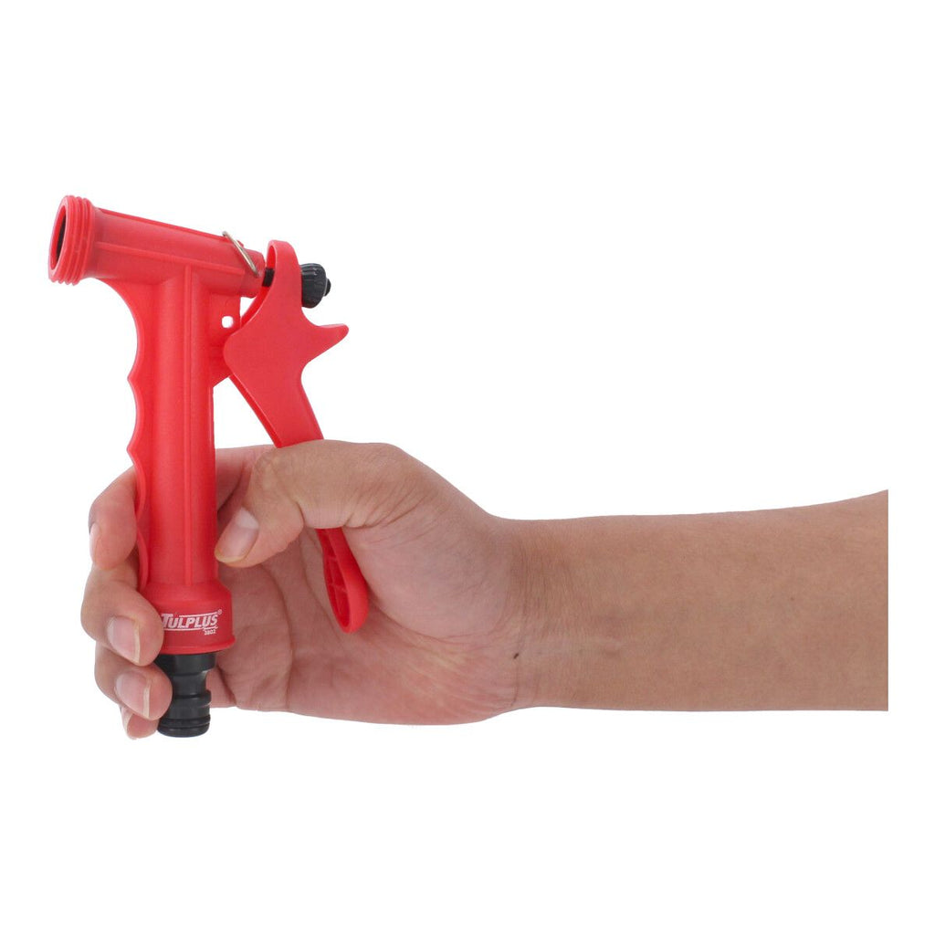 Pistola Tulplus 3802 de ABS para Manguera 5" (128 mm) – Boquilla Ajustable de Alta Resistencia para Riego y Limpieza