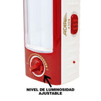 Luminario de Emergencia Portátil Recargable Adir 4368 – Luz de Seguridad LED para Hogar, Oficina y Negocio