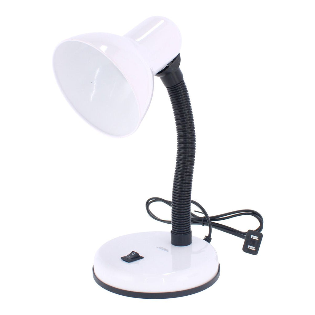 Luminario de Escritorio Flexible con Base Estable | Lámpara Portátil para Estudio y Oficina