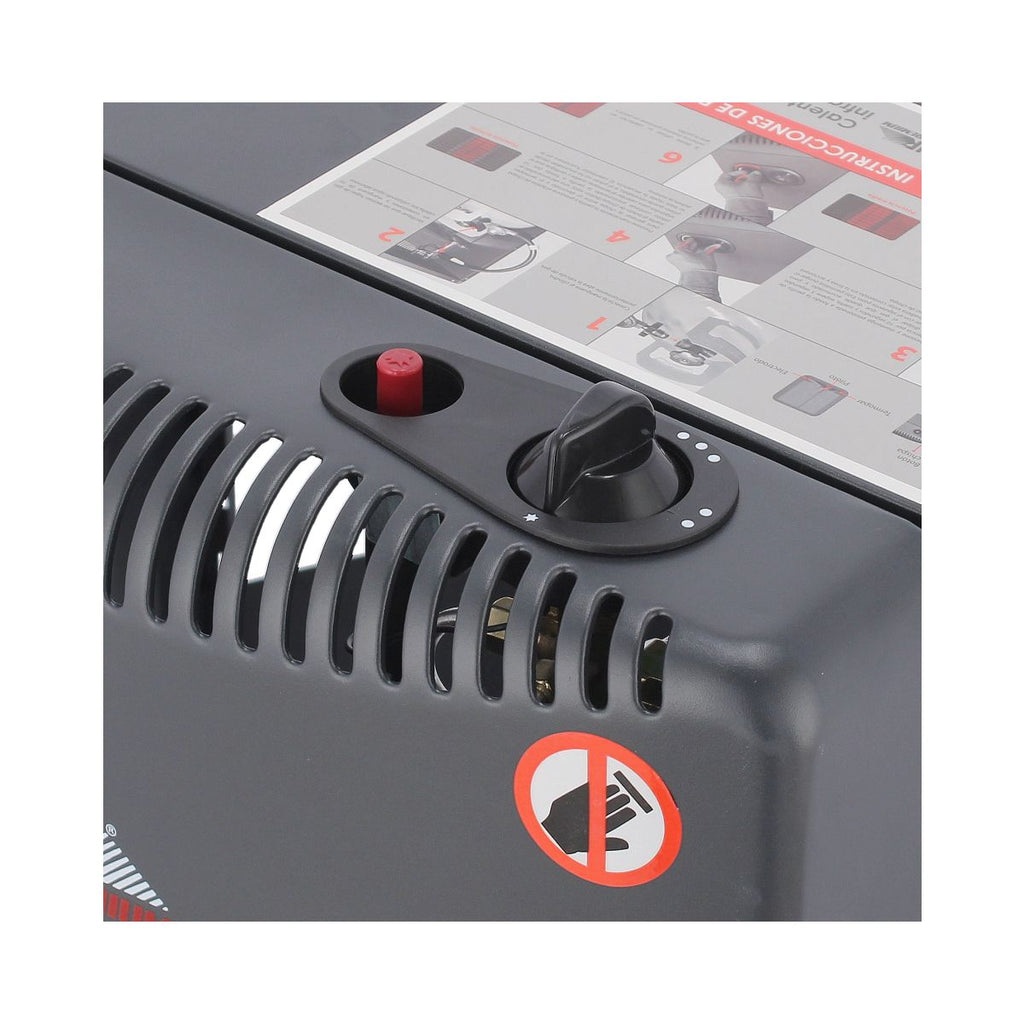 Calentador Infrarrojo Portátil Adir 4813 – Calentador a Gas LP de Alta Eficiencia para Hogar, Taller u Oficina