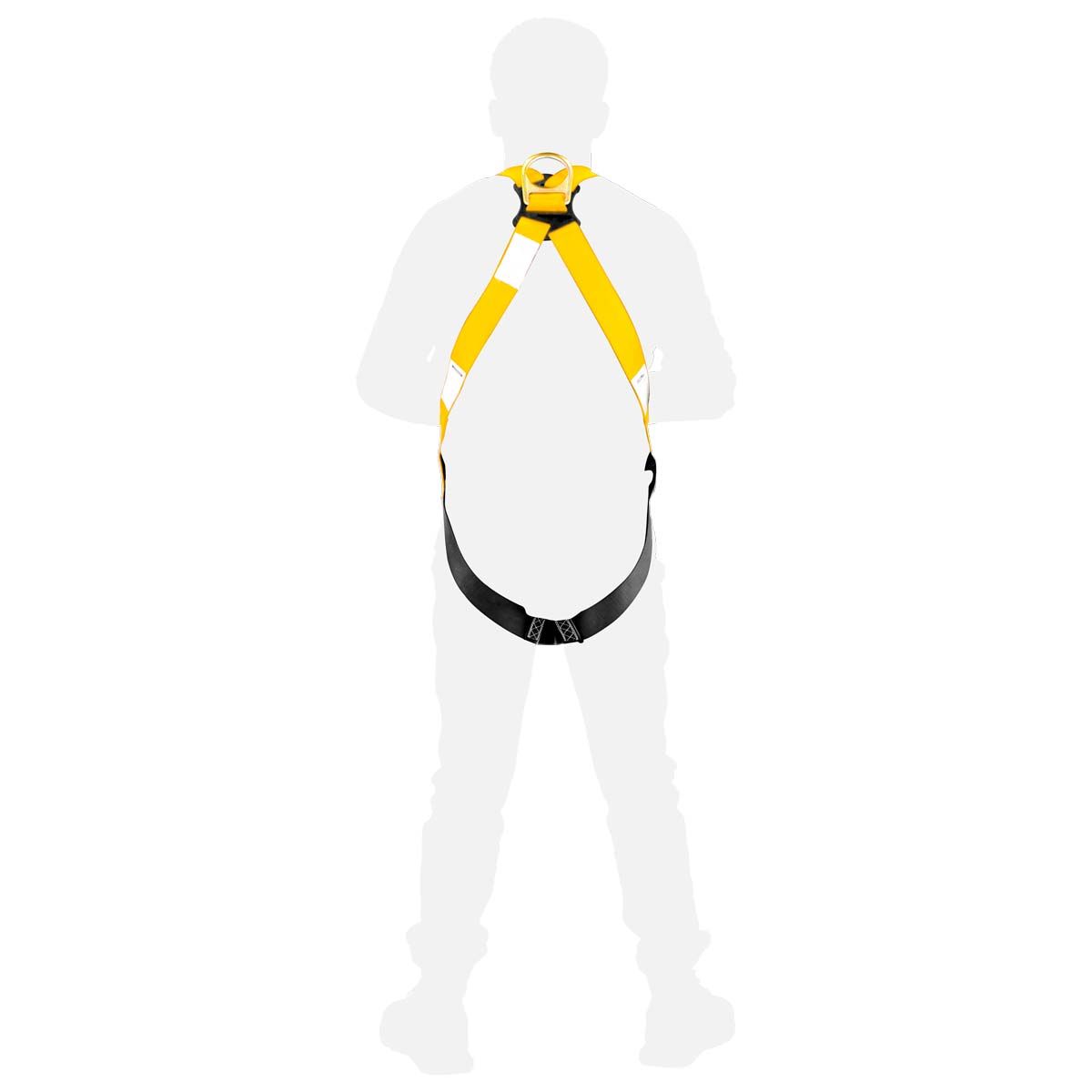 Arnés de Cuerpo Completo Adir 526 – Arnés de Seguridad Industrial con 1 Anillo Posterior de Anclaje