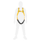 Arnés de Cuerpo Completo Adir 527 – Arnés de Seguridad Industrial con 3 Anillos de Anclaje y Hebillas de Ajuste Rápido