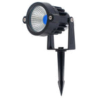 Luminario LED para jardín con estaca azul Mavrik 8093 – Luz decorativa exterior resistente al agua ideal para jardines, senderos y terrazas