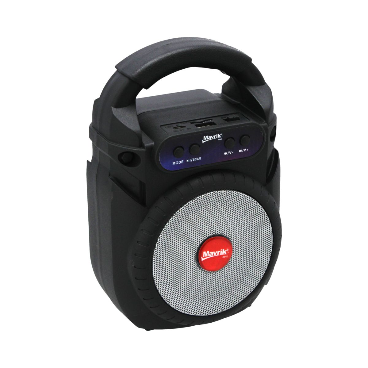 Bocina Portátil 3" Bluetooth 8640 Mavrik – Potencia, Estilo y Conexión Inalámbrica