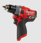 Combo Milwaukee M12 FUEL™ 2598-22 Taladro Percutor y Destornillador de Impacto Inalámbricos 12V con 2 Baterías, Cargador y Estuche